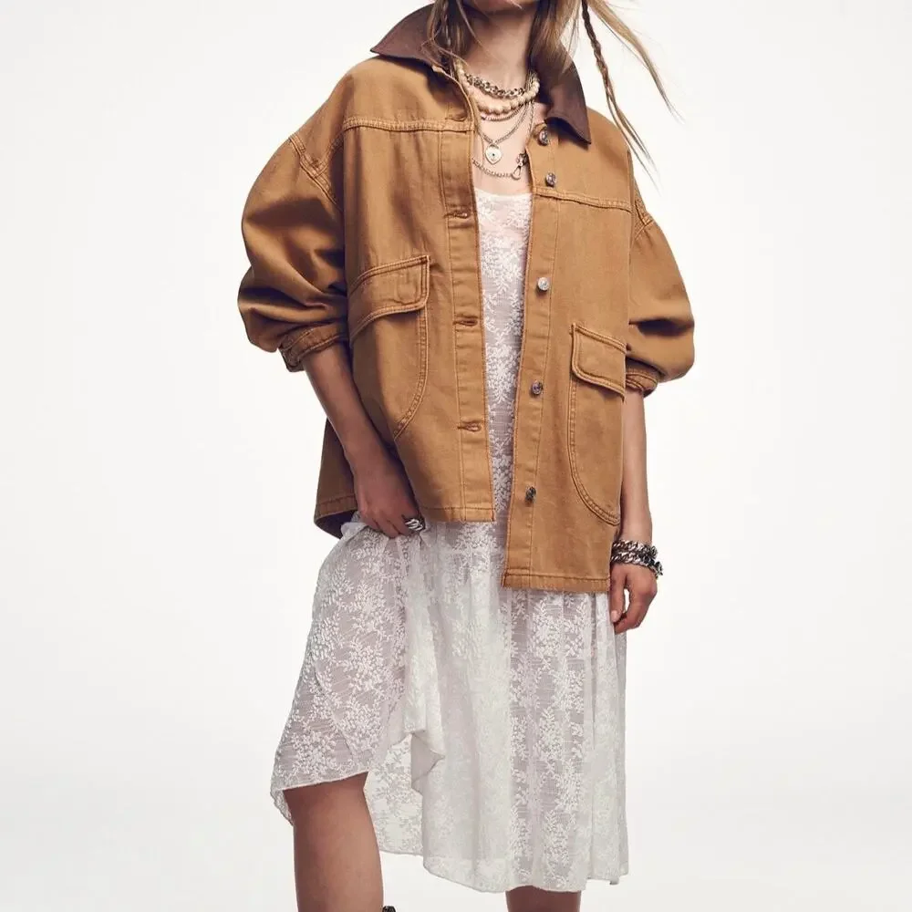 We the Free Lemon Denim Jacket - Picture 5 of 7